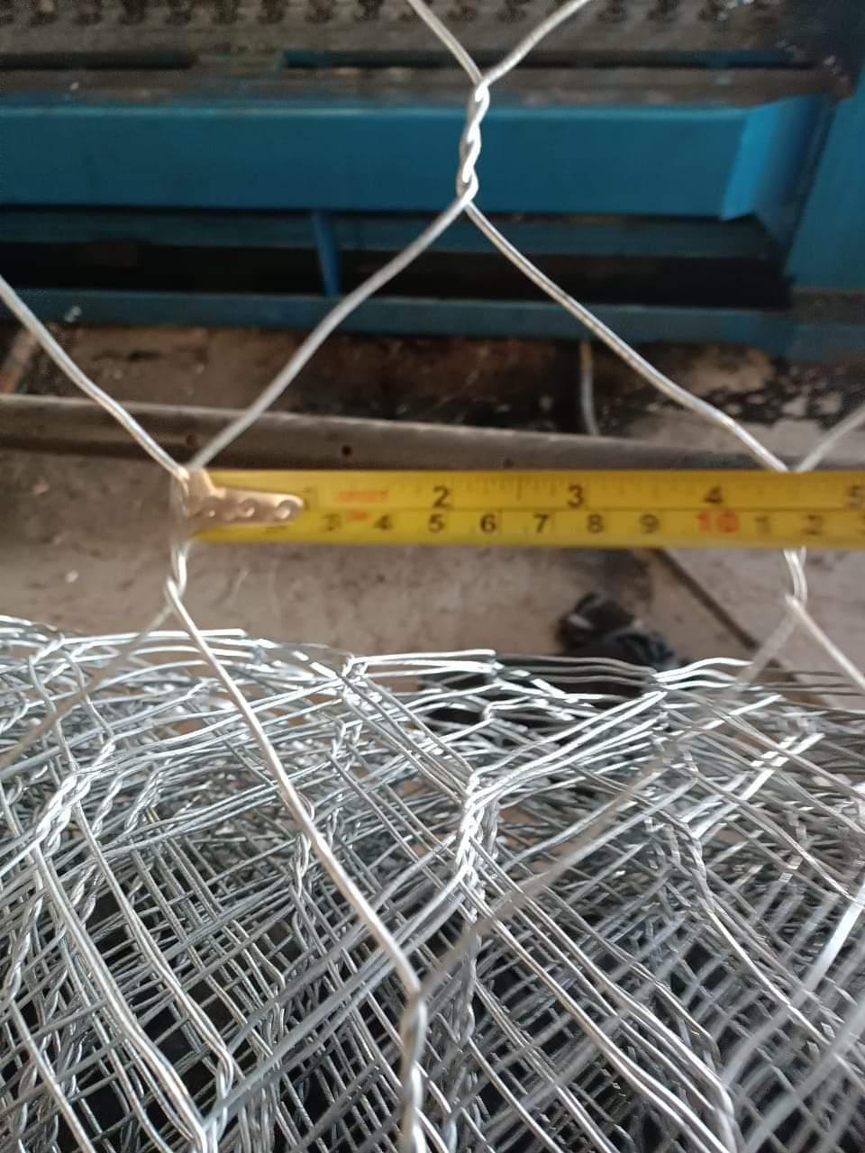 Clotûre grillage-gabion galvanisé 2 m 3